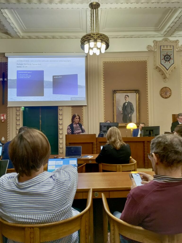 Puheenvuoroni Lahden kaupunginvaltuuston kokouksessa 16.3.2026