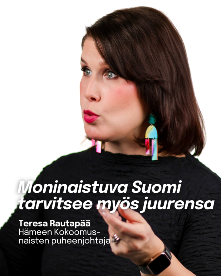 Moninaistuva Suomi tarvitsee myös juurensa